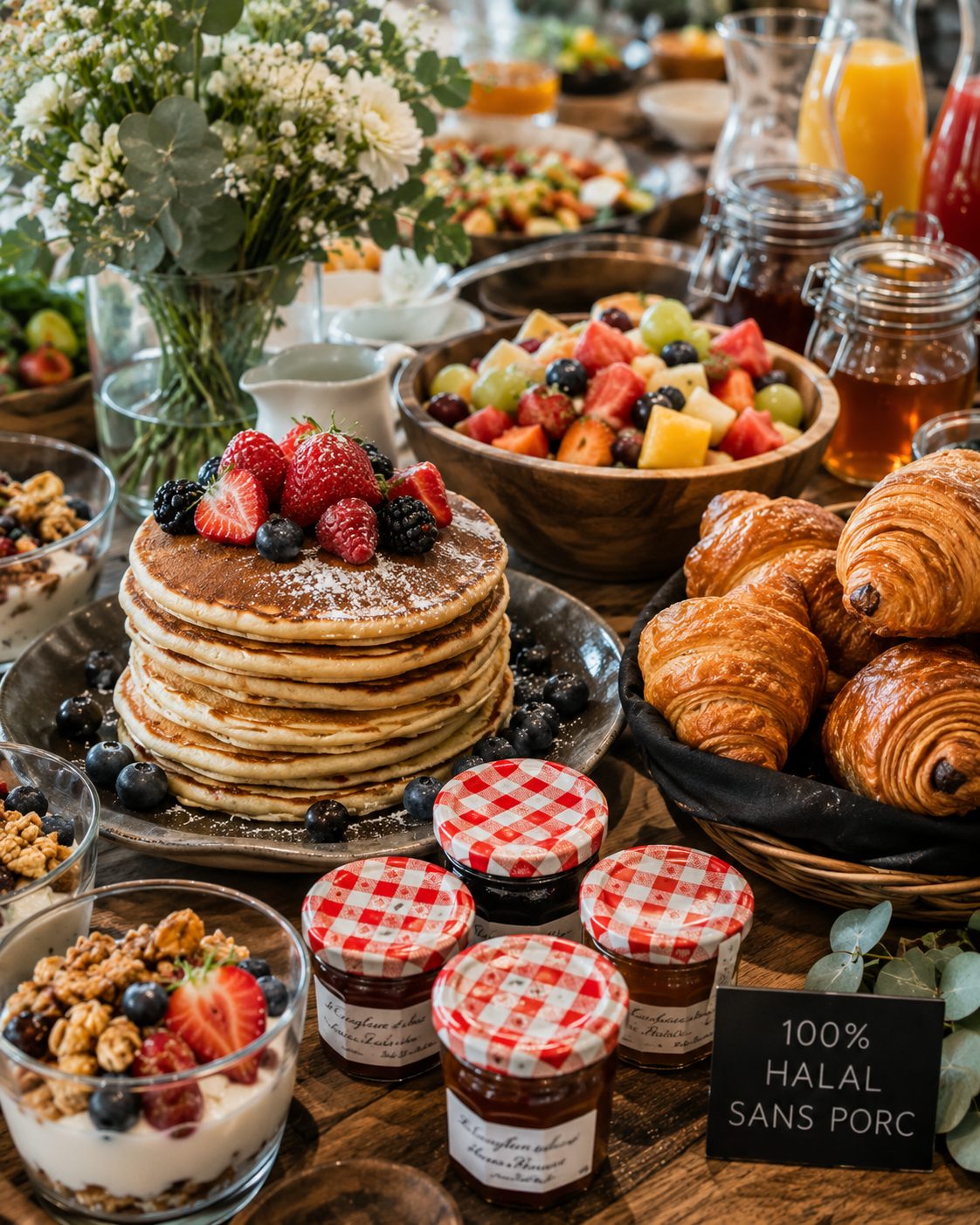 Petit-Déjeuner & Brunch pour Airbnb — Livraison Location | Gourmandise Traiteur